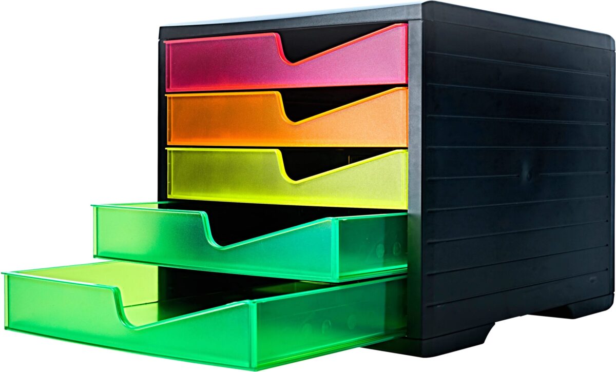 STYRO styroswingbox NEONline 275-8430.269 5 Schubladen multicolor neon – Hochwertig & günstig bei ShopDeca