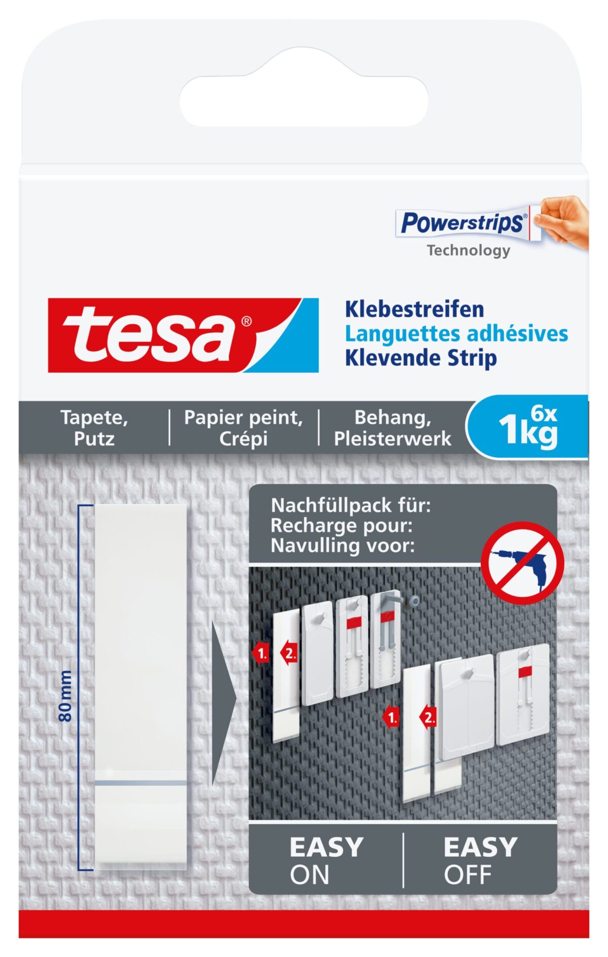 TESA Klebestreifen 1 kg 777710000 Tapete & Putz – Hochwertig & günstig bei ShopDeca