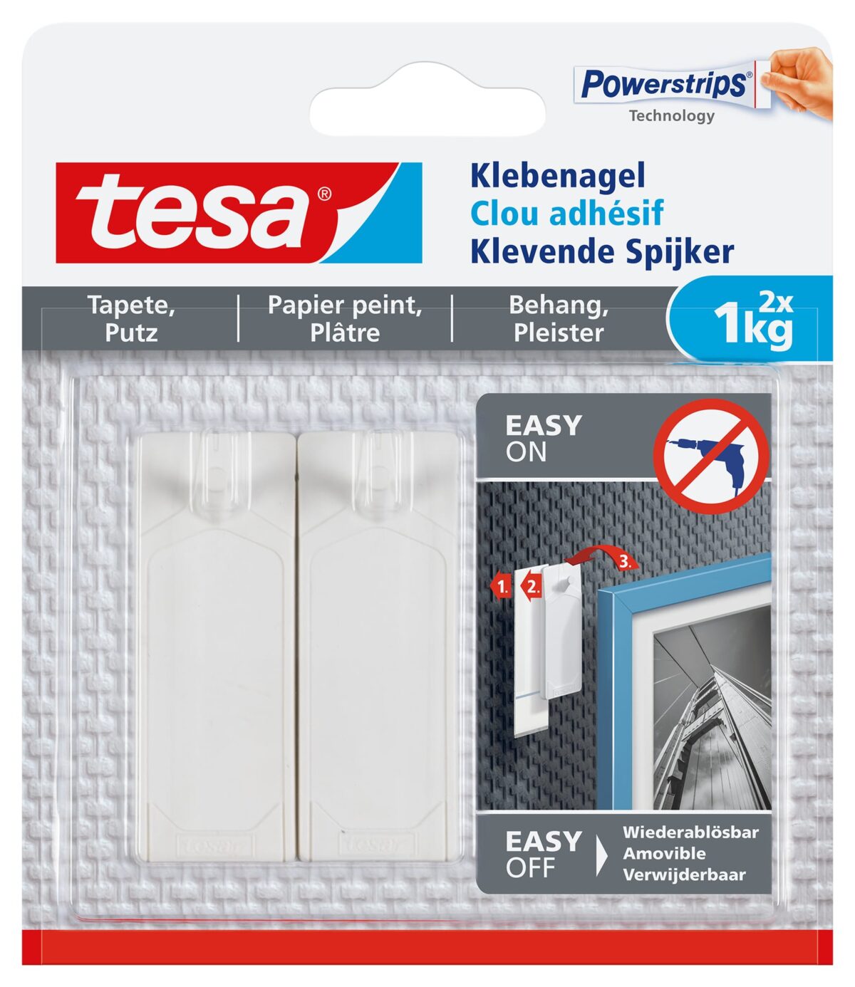 TESA Klebenagel 2x1 kg 777730000 Tapete & Putz – Hochwertig & günstig bei ShopDeca