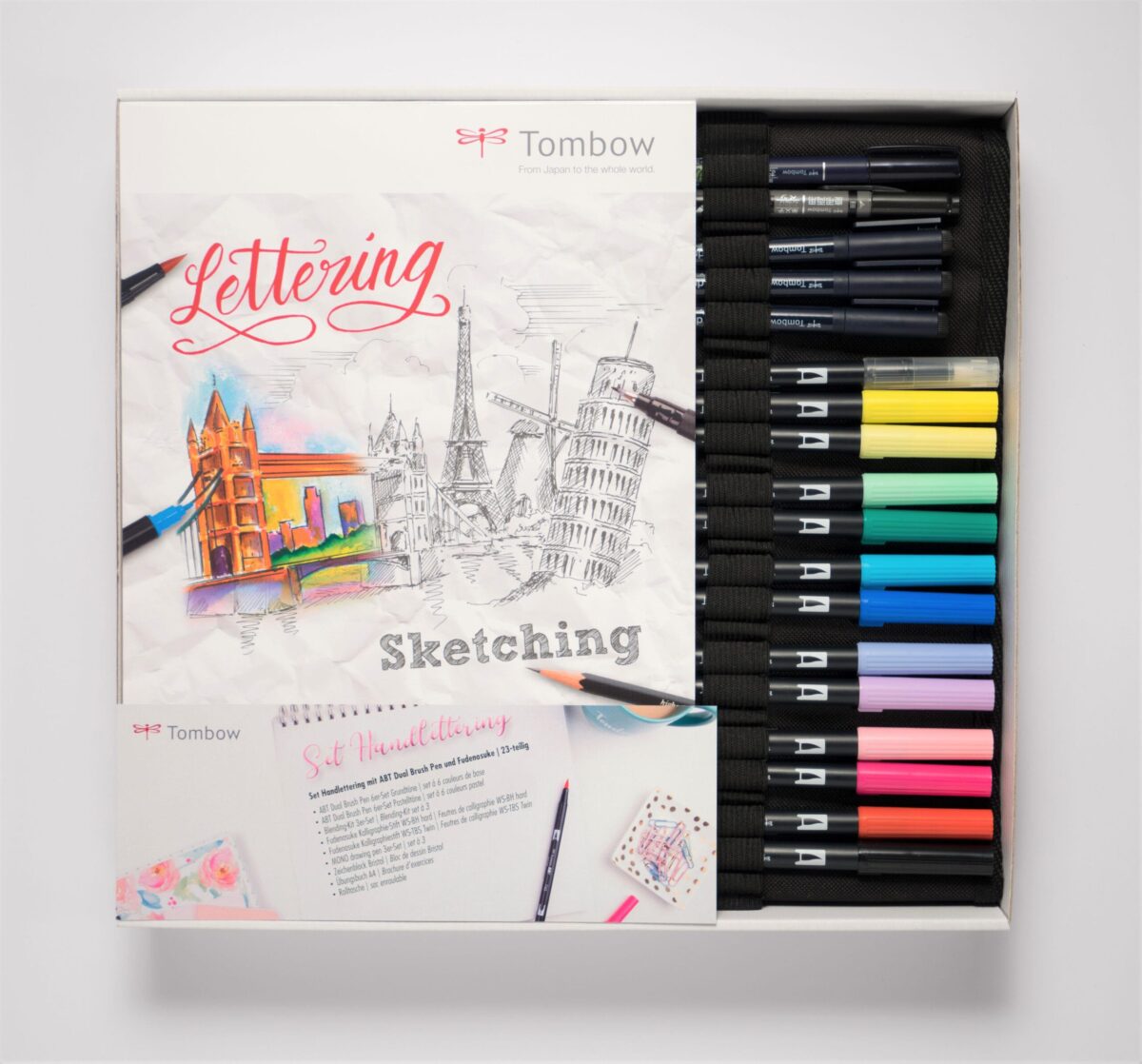 TOMBOW ABT Dual Brush Pen SET 272469051 Geschenkset inkl. A4 Block – Hochwertig & günstig bei ShopDeca