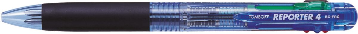 TOMBOW Kugelschreiber 4-Farben BC-FRC40 Reporter, translucent blue – Hochwertig & günstig bei ShopDeca