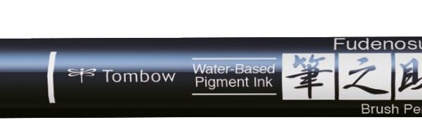 TOMBOW Kalligraphie Stift Hard WS-BH15 Fudenosuke, blau