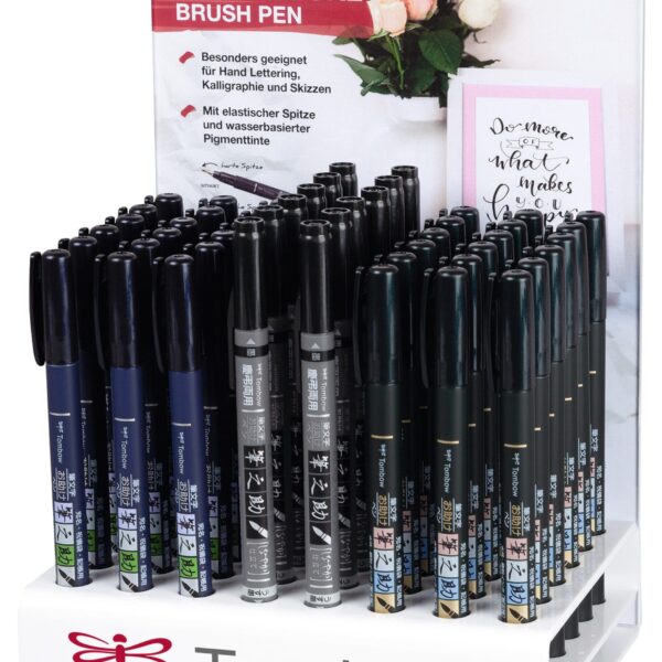 TOMBOW Kalligraphie-Stift WS-TBHS-48P-A Fudenosuke, Display