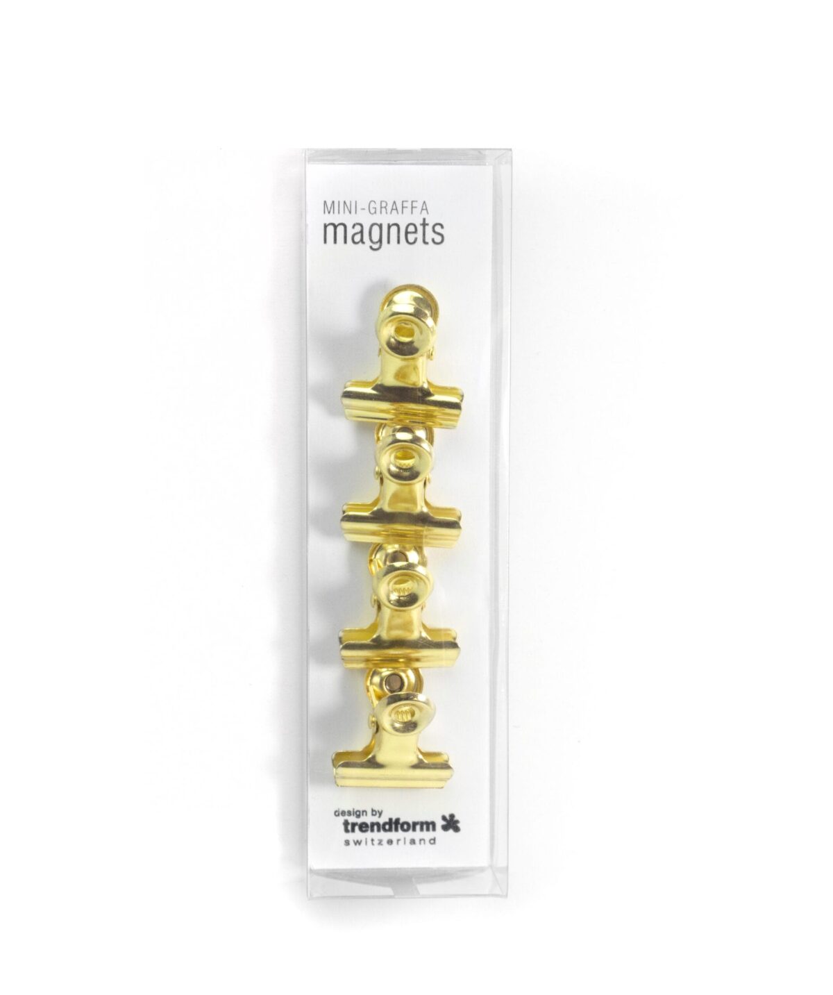 TRENDFORM Magnet-Clip MINI-GRAFFA TF3672 4er Set messing – Hochwertig & günstig bei ShopDeca
