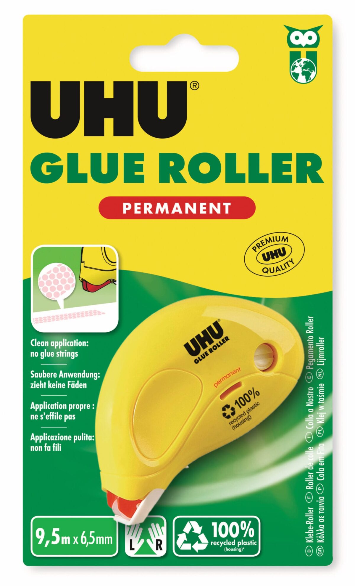 UHU Kleberoller 9,5mx6,5mm 50465 permanent – Hochwertig & günstig bei ShopDeca