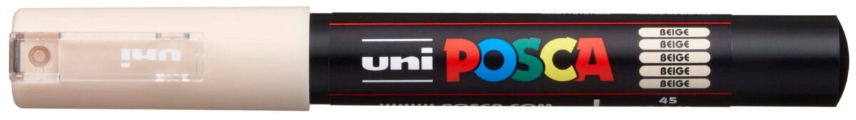 UNI-BALL Posca Marker 7mm PC-1M BEIGE beige – Hochwertig & günstig bei ShopDeca