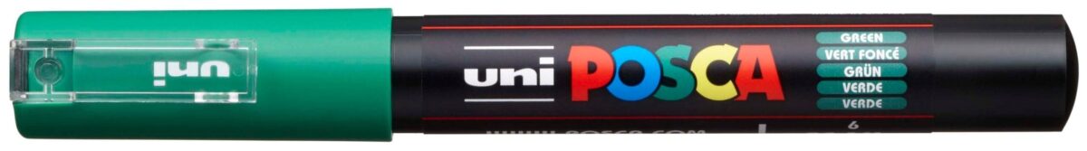 UNI-BALL Posca Marker 0.7mm PC-1M GREEN grün – Hochwertig & günstig bei ShopDeca