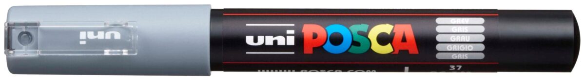 UNI-BALL Posca Marker 7mm PC-1M GREY grau – Hochwertig & günstig bei ShopDeca