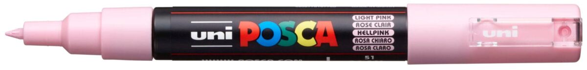 UNI-BALL Posca Marker 7mm PC-1M L.PINK rosa – Hochwertig & günstig bei ShopDeca