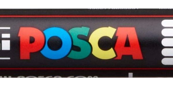 UNI-BALL Posca Marker 0.7mm PC-1M WHITE weiss