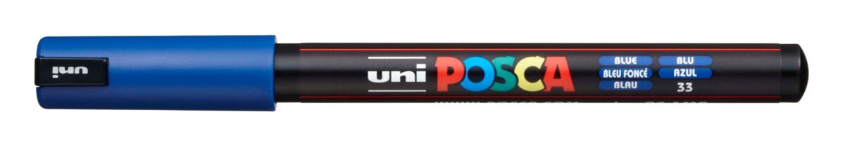 UNI-BALL Posca Fineliner 0,7mm PC-1MR BLUE blau – Hochwertig & günstig bei ShopDeca