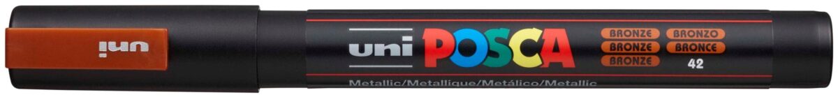 UNI-BALL Posca Marker 0,9-1,3mm PC-3M BRONZE bronze – Hochwertig & günstig bei ShopDeca
