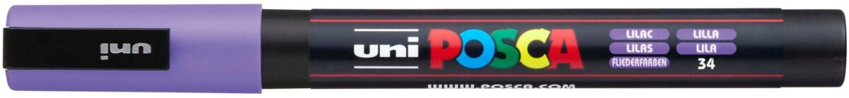 UNI-BALL Posca Marker 0,9-1,3mm PC-3M LILAC lila, Rundspitze – Hochwertig & günstig bei ShopDeca