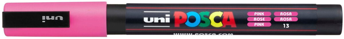 UNI-BALL Posca Marker 0,9-1,3mm PC-3M PINK rosa, Rundspitze – Hochwertig & günstig bei ShopDeca