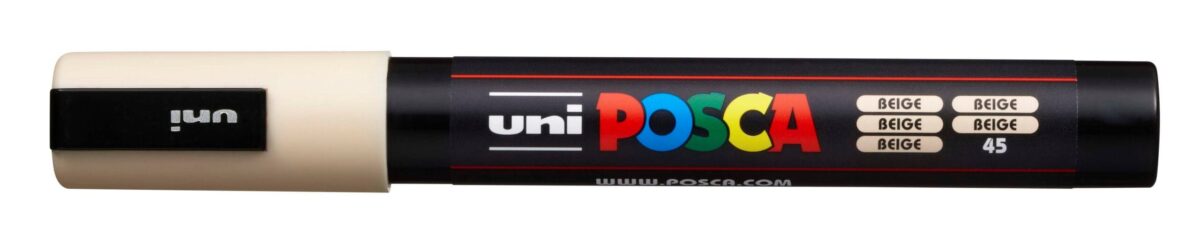 UNI-BALL Posca Marker 1,8-2,5mm PC-5M BEIGE beige, Rundspitze – Hochwertig & günstig bei ShopDeca