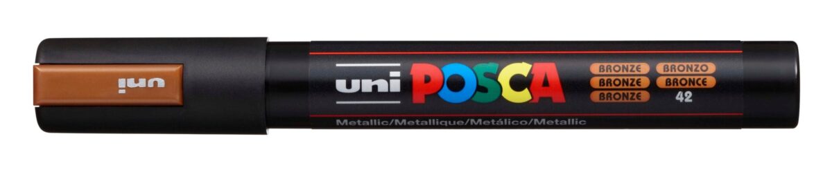 UNI-BALL Posca Marker 1,8-2,5mm PC-5M BRONZE bronze, Rundspitze – Hochwertig & günstig bei ShopDeca