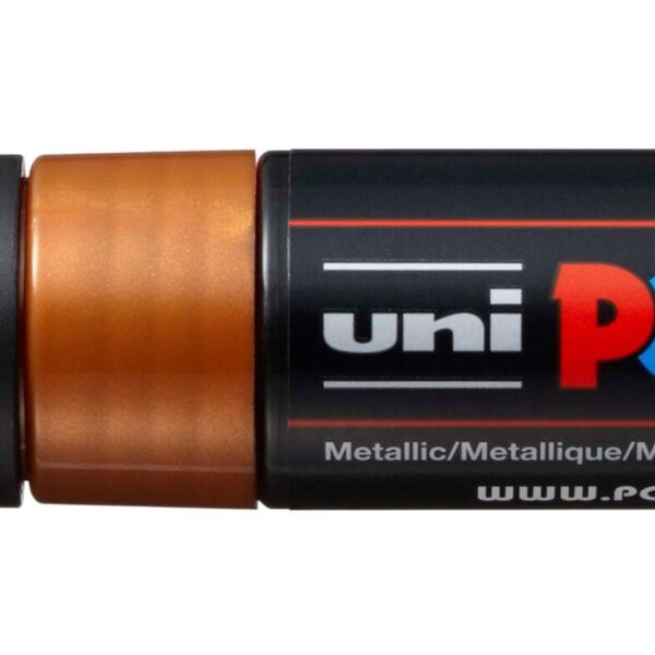 UNI-BALL Posca Marker 8mm PC-8K BRONZE MET bronze, Keilspitze