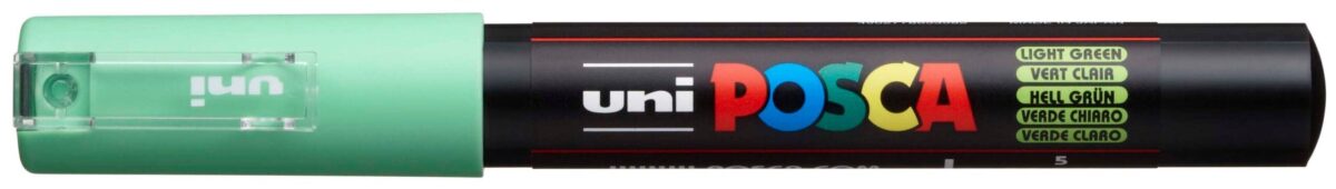 UNI-BALL Posca Marker 7mm PC1M L.GREEN hellgrün – Hochwertig & günstig bei ShopDeca