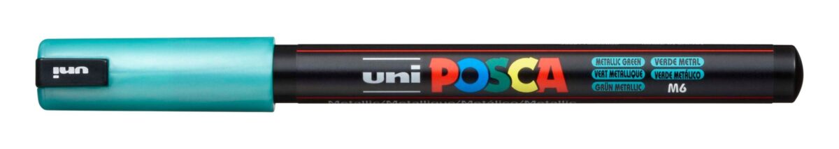UNI-BALL Posca Fineliner 0,7mm PC1MRMET.GRE Metallic grün – Hochwertig & günstig bei ShopDeca