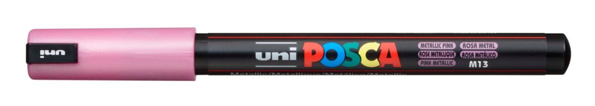 UNI-BALL Posca Fineliner 0,7mm PC1MRMET.PIN Metallic rosa – Hochwertig & günstig bei ShopDeca