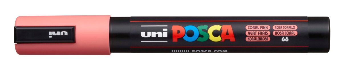 UNI-BALL Posca Marker 1,8-2,5mm PC5MCORALPIN coral pink, Rundspitze – Hochwertig & günstig bei ShopDeca