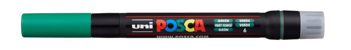 UNI-BALL Posca Pinsel-Marker 1-10mm PCF350 GREEN grün – Hochwertig & günstig bei ShopDeca