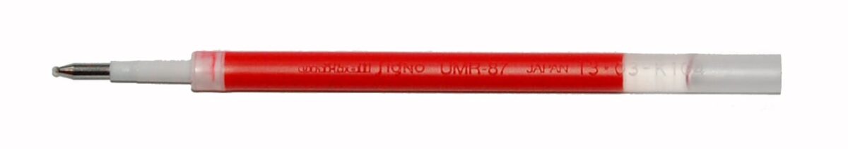 UNI-BALL Ersatzpatrone 0.7mm UMR-87.2 RED rot, 2 Stück – Hochwertig & günstig bei ShopDeca