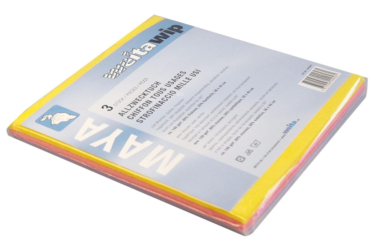 WEITACLEAN Allzwecktücher Maya 38x40cm 449561 assortiert 3 Stück – Hochwertig & günstig bei ShopDeca