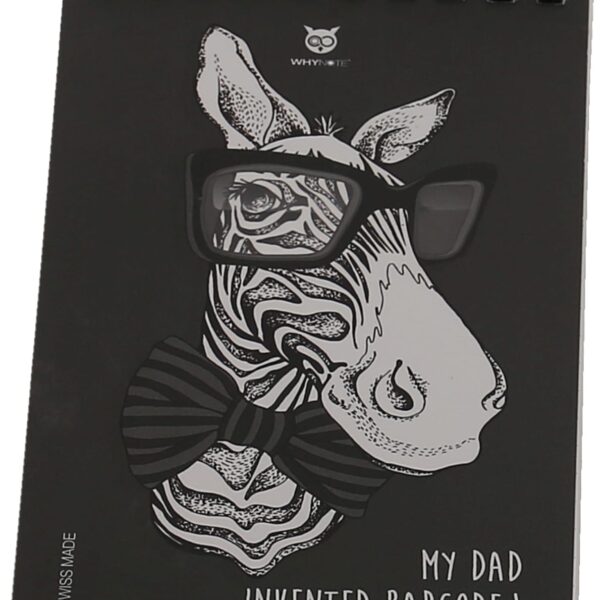 WHYNOTE Notizbuch A6 WNPBOK08 starter-kit, zebra