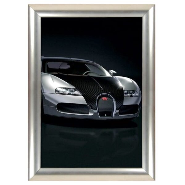 Klapprahmen SnapFrame Edelstahl Look 25mm