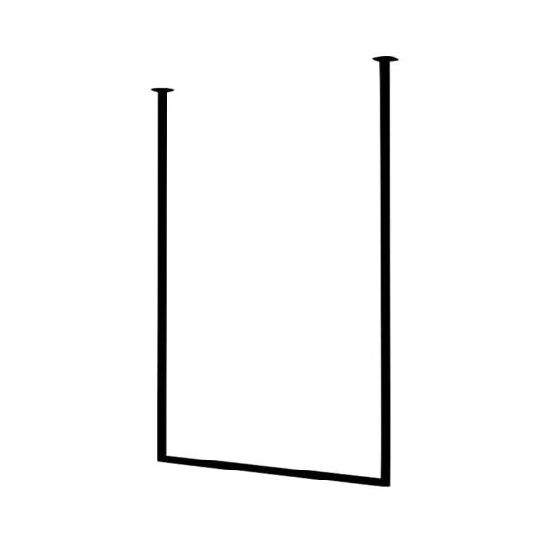 Rainbow Kleiderstange Wella, schwarz