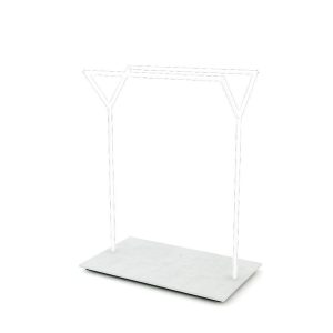 Kleiderständer Key West, Metall weiss