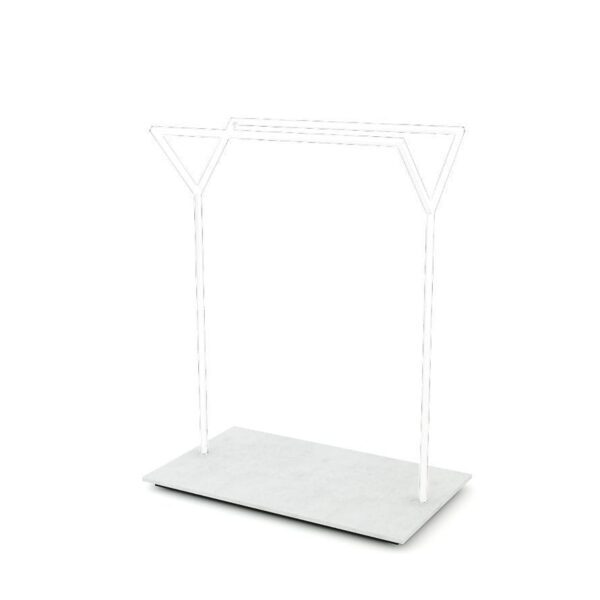 Kleiderständer Key West, Metall weiss