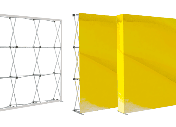 PupUp soft expo2 - 3x3 Felder, inkl. Druck