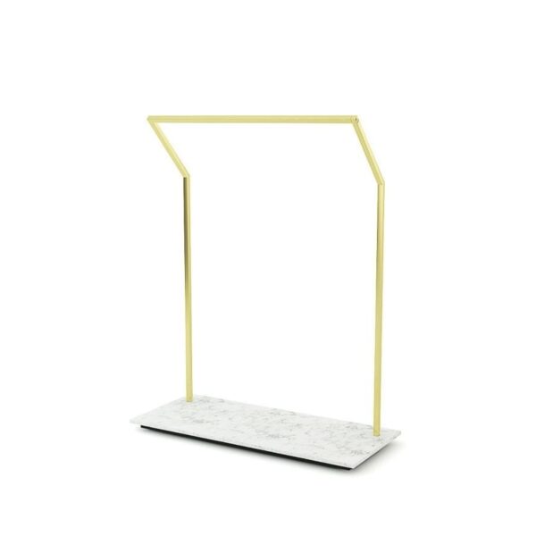 Kleiderständer SüdDokata, Metall gold matt gebürstet