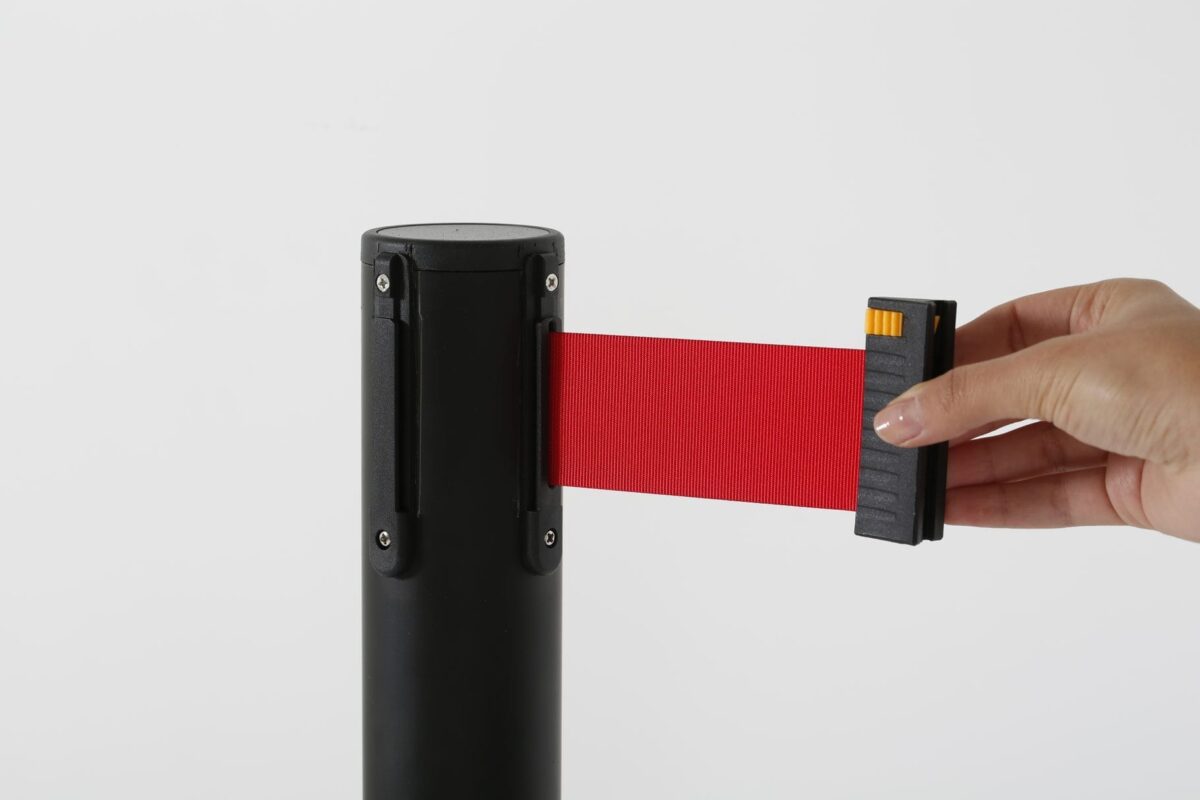 Personenleitsystem Q-Belt Premium, schwarz – Hochwertig & günstig bei ShopDeca