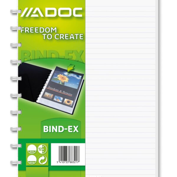 ADOC Sichtbuch PP transparent A4 5532.110 transparent 30 Taschen