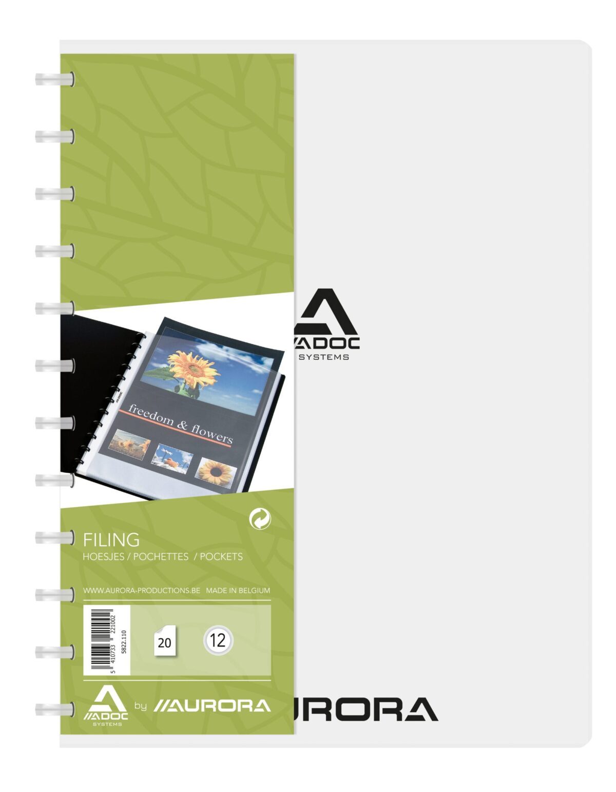 ADOC Sichtbuch Standard A4 5822.110 transparent 20 Taschen – Hochwertig & günstig bei ShopDeca
