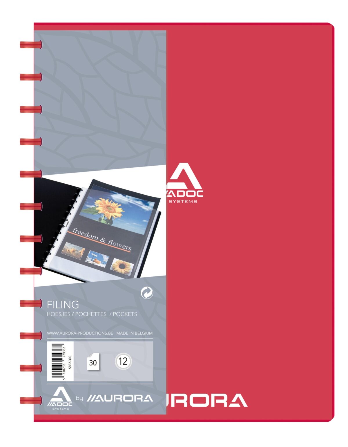 ADOC Sichtbuch Standard A4 5832.300 bordeaux 30 Taschen – Hochwertig & günstig bei ShopDeca