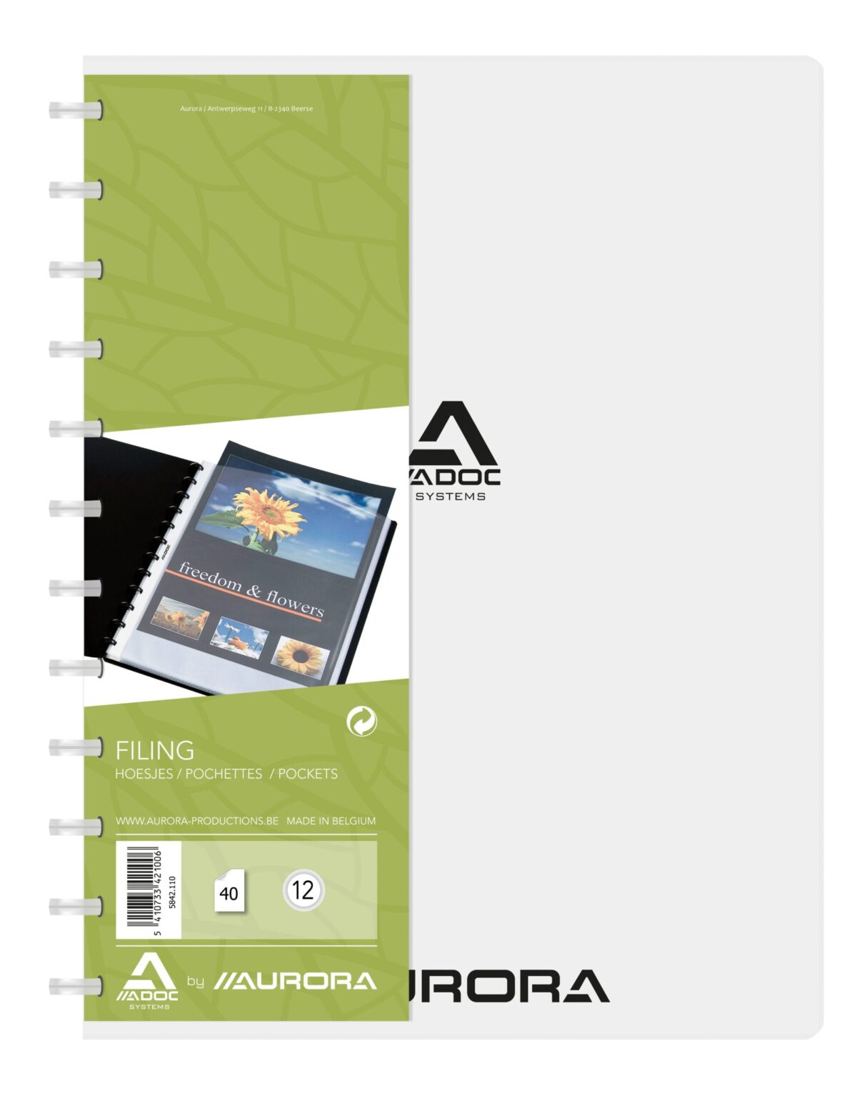 ADOC Sichtbuch Standard A4 5842.110 transparent 40 Taschen – Hochwertig & günstig bei ShopDeca
