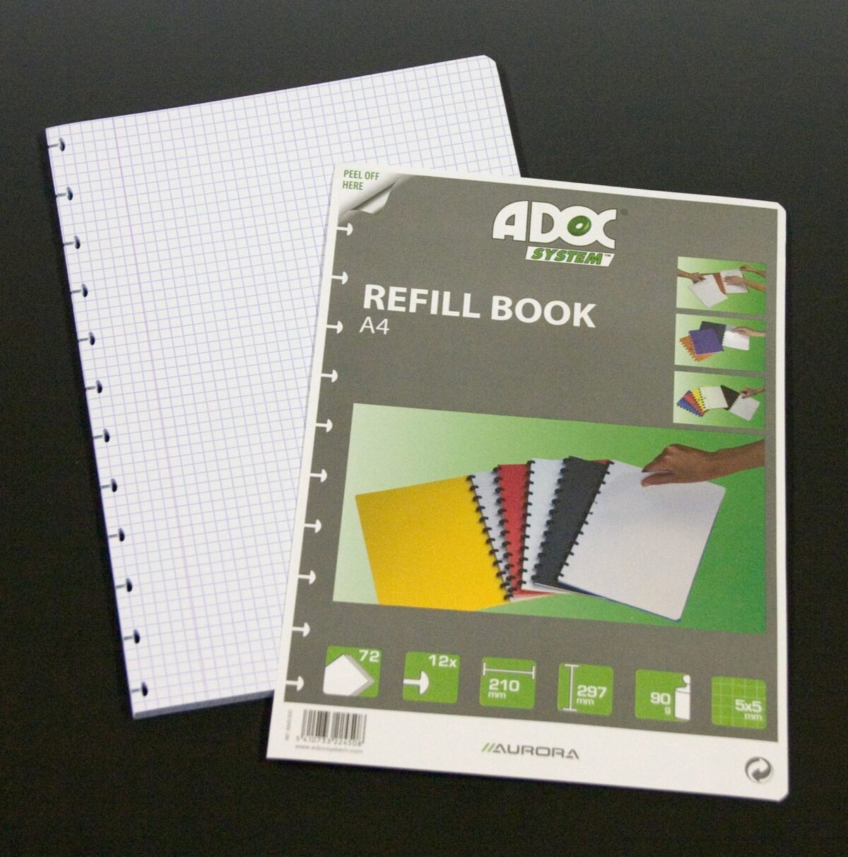 ADOC Ersatzblätter A4 6845.600 kariert 72 Blatt – Hochwertig & günstig bei ShopDeca