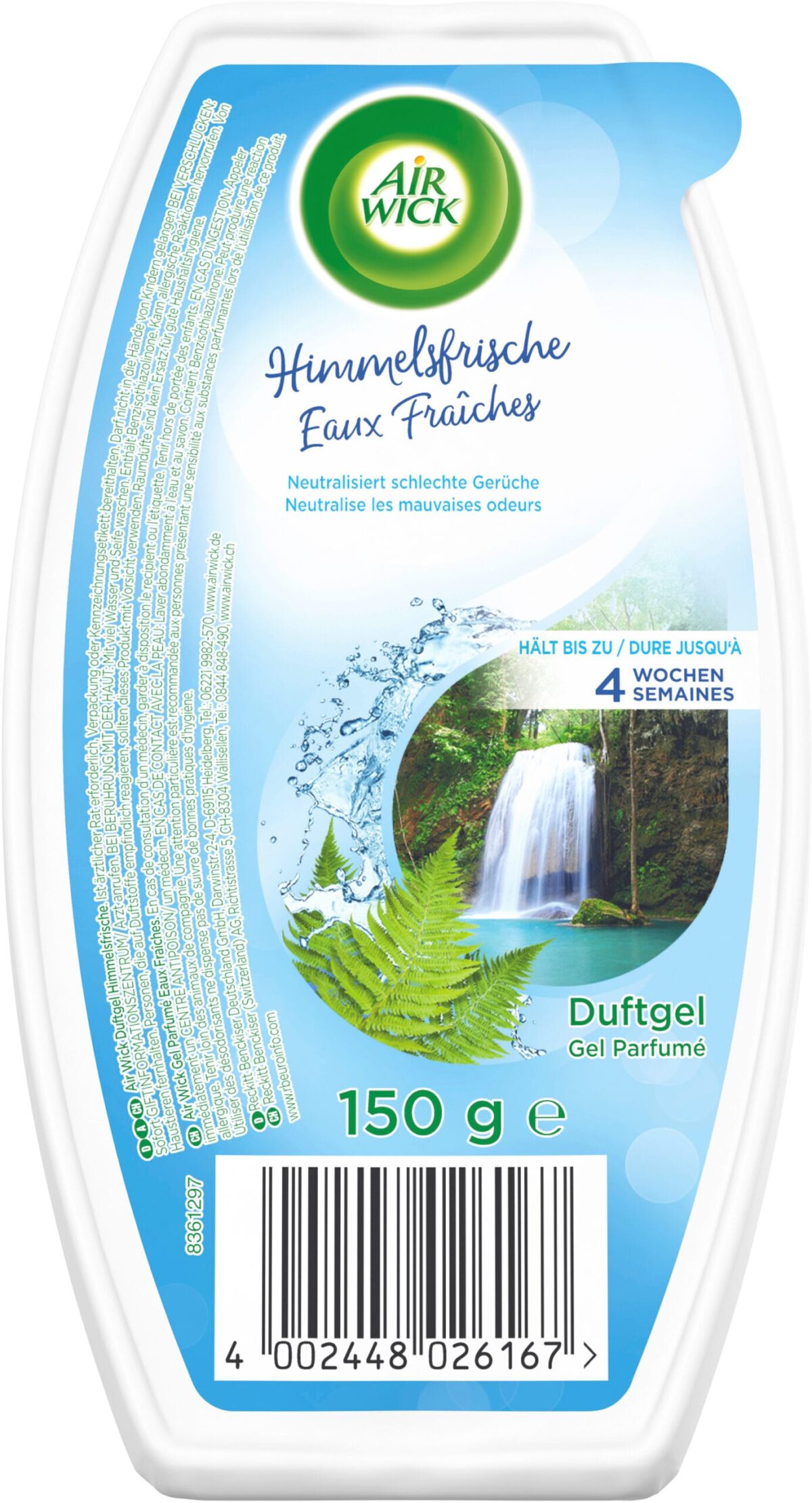 AIR WICK Duftgel 150g 3234060 Himmelfrische – Hochwertig & günstig bei ShopDeca