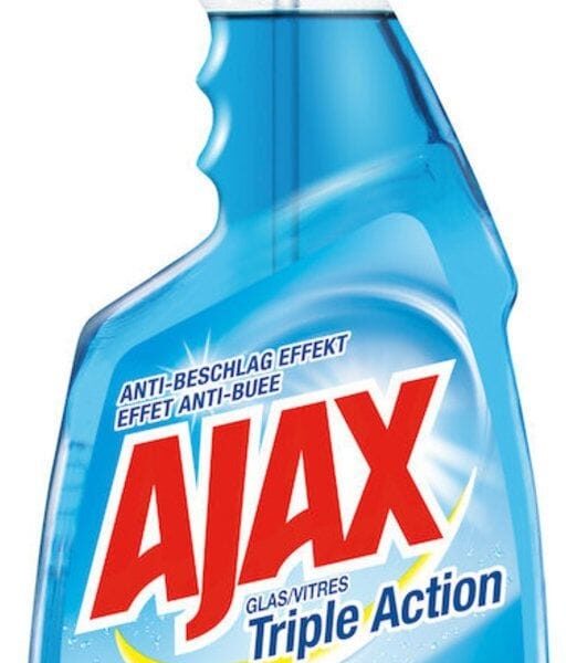 AJAX Glasreiniger 812221 Triple Action, Duo-Pack