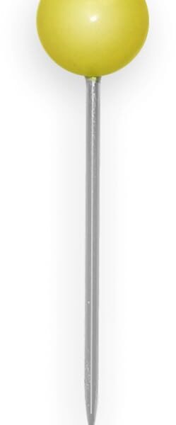 ALCO Landkartennadeln 8x16mm 813 gelb 20 Stück