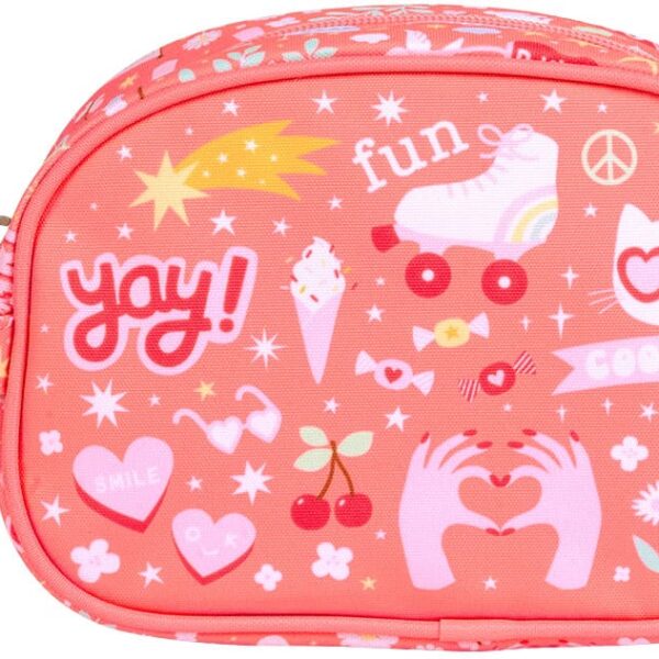 ALLC Kulturbeutel Fun TOFUCO11 rosa 20.5x14x9.5cm