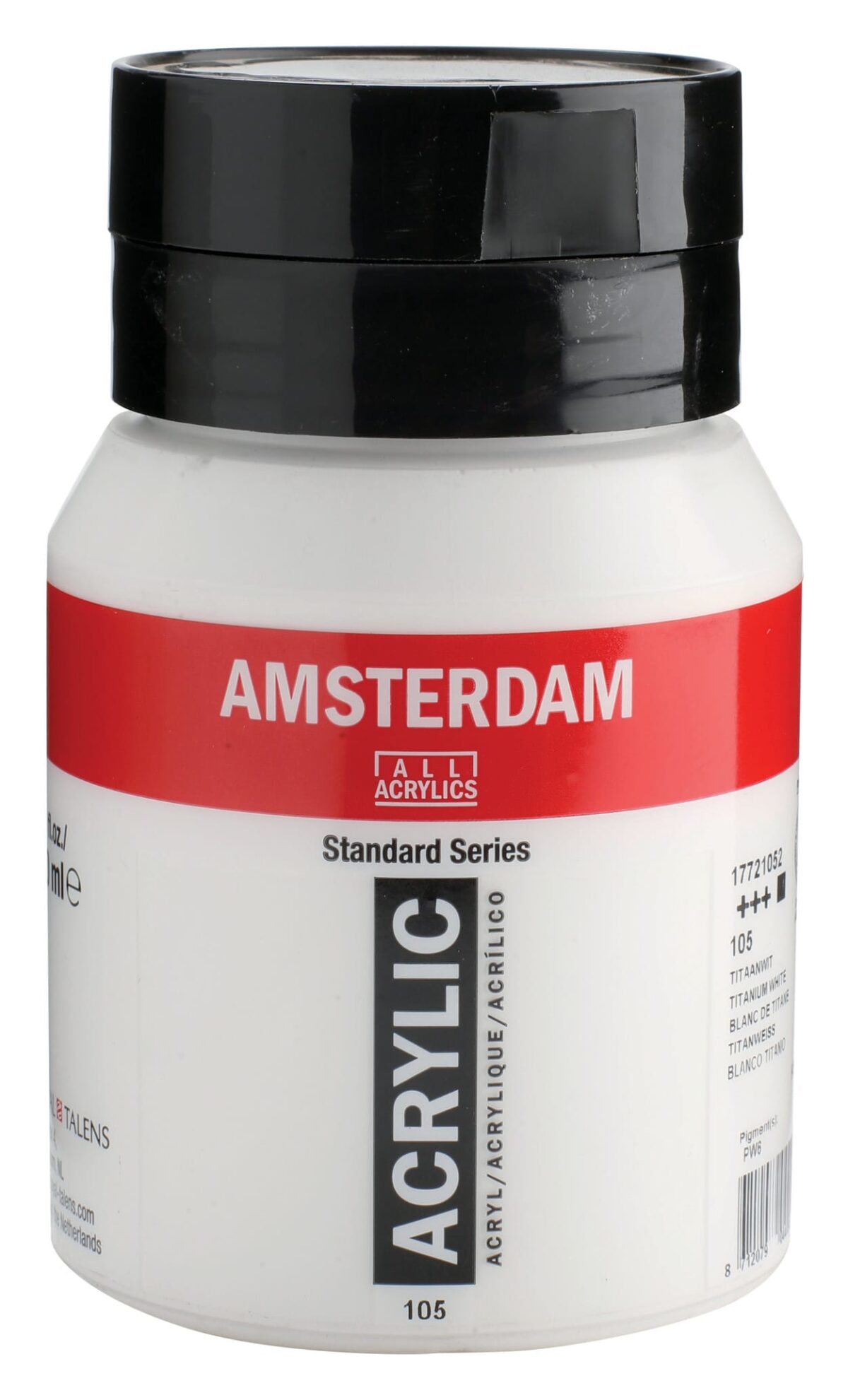 AMSTERDAM Acrylfarbe 500ml 17721052 Titanweiss 105 – Hochwertig & günstig bei ShopDeca