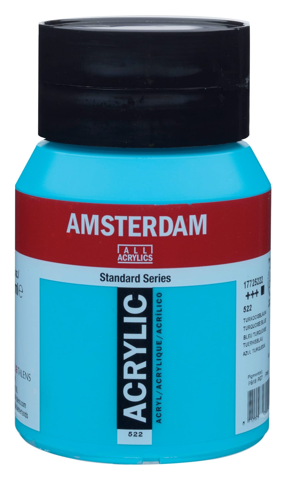 AMSTERDAM Acrylfarbe 500ml 17725222 tuerkisblau 522 – Hochwertig & günstig bei ShopDeca