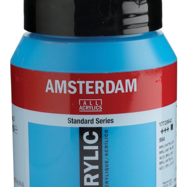 AMSTERDAM Acrylfarbe 500ml 17725642 Brillantblau 564