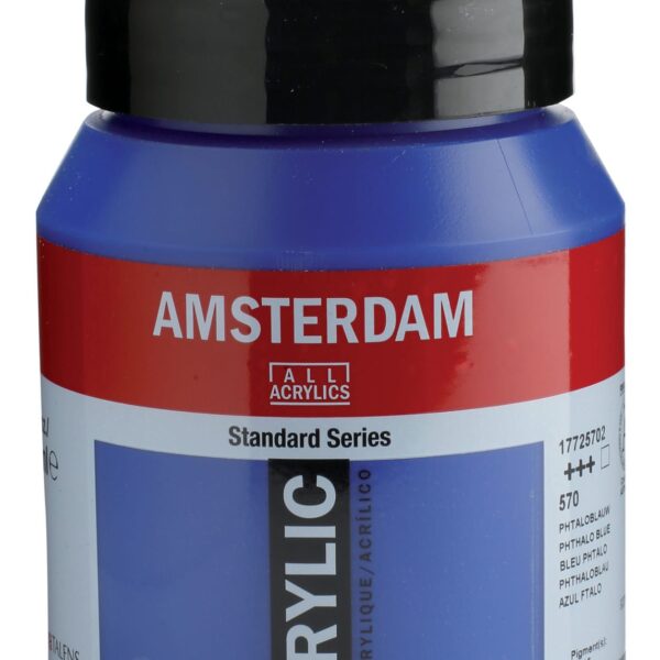 AMSTERDAM Acrylfarbe 500ml 17725702 Phthaloblau 570