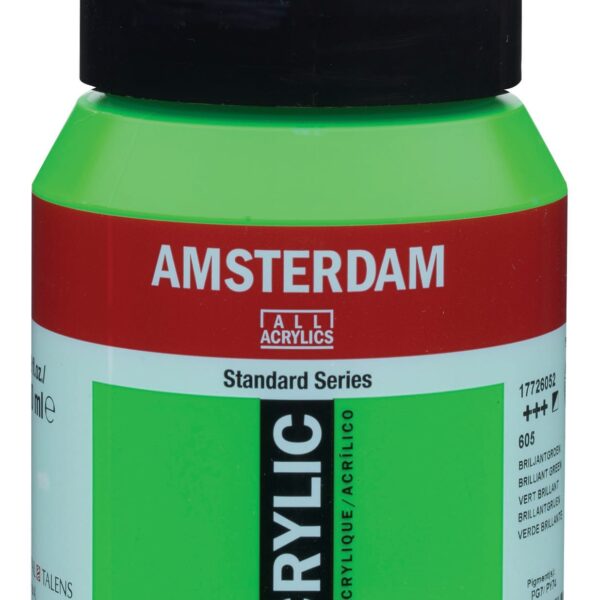 AMSTERDAM Acrylfarbe 500ml 17726052 brillant grün 605